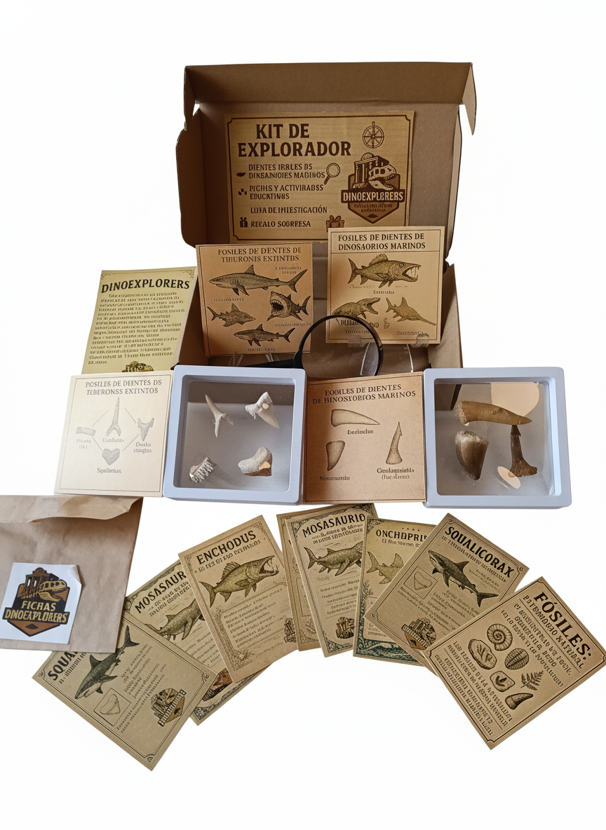 Kit DinoExplorers pequeño