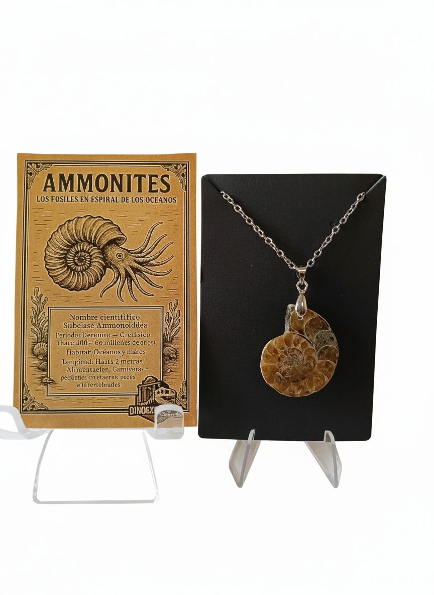 Colgante de ammonites de Madagascar